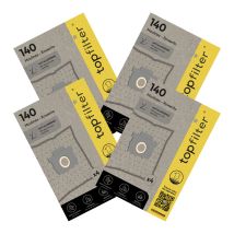 Lot De 4 Packs De 4 Sacs Aspirateur 64140 Rowenta Silence Force Moulinex Topfilter Premium