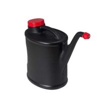 DEMA – Válvula de llenado de combustible L 12 Ics – Polietileno gris oscuro – Tapones de cierre rojos