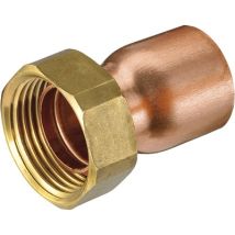 Racor Recto 359gcu. Sin Precinto. Con Alojamiento Para Junta - Hecapo Medidas: Ø15mm X 1/2"