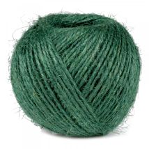 Palla di iuta menta 17m – Legacci per piante – Iuta – 17m – La Cordeline