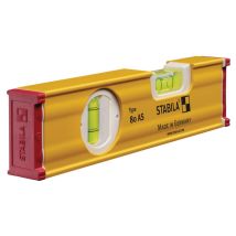 Stabila – 80 AS Spirit Level – 20 cm – 2 Vials – Accurate Leveling Tool for Construction and DIY