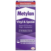 Metylan Tapetenkleister Vinyl + Spezial 360g – Hochwertiger Kleister für Vinyltapeten, Struktur- und Spezialtapeten – lösungsmittelfrei