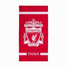 Character World - Asciugamano Ufficiale Del Liverpool Fc, Super Morbido, Design Ynwa Football Club, Perfetto Per Casa, Bagno, Spiaggia E Piscina, 