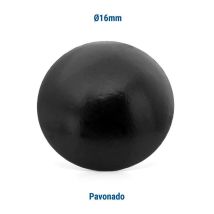 Tachuelas lisas de hierro ø16 mm – Acabado pavonado – Caja de 100 unidades
