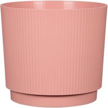 Cache-pot Redondo - Garden Id - Lino - Ø 25 - 7 L - H 22 Cm - Rosa