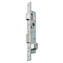 Mcm Metall-einsteckschloss 1550-1411, Ovaler Edelstahlzylinder 26x15