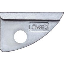 Ersatzamboss für Gartenschere LÖWE 5.107 – Höhe 18 cm – Breite 6 cm – Länge 24 cm – Gewicht 5 kg