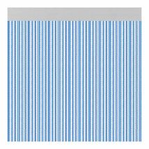 Cortina Puerta Brescia Color Azul 90x210cm M63169 Acudam