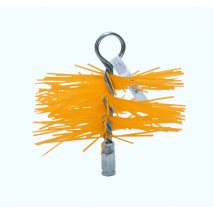 Spazzola Spazzacamino, Braciere In Nylon, Ø250 Mm – Filetto M12/75 Joncoux