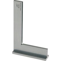 Rb Messwerkzeug - Präzisions Stahlwinkel Din875-2 Mit Anschlag Schenkellänge 100 X 70 Mm