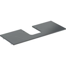 Keramag - Geberit One Plaque De Lavabo, Découpe Au Centre, Pour Lavabo À