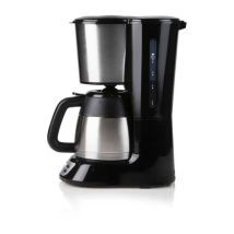 Domo - Caffettiera A Filtro Do709k - 1000 W - 1 L - 8 Tazze - Schermo Lcd - Timer 24 Ore - Acciaio Inossidabile