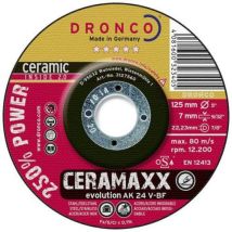 Dronco - Disco De Desbaste Ak 24 V Evolution Ceramaxx Diámetro - 115 Mm
