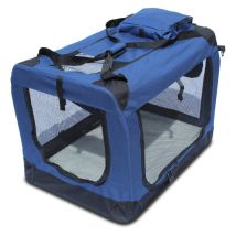 Klappbarer Hundeträger Yatek Mit Seiten- Und Obereingängen Mit Guter Sichtbarkeit, Komfort Und Sicherheit Für Ihr Haustier Xl-größe (81,3 X 58,4 X 