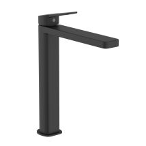 Einhebel-Waschtischarmatur KARYO 195 – matt schwarz – Auslaufzone 195 mm – Ausladung 160 mm – Durchflussmenge 5 l/min