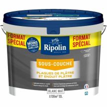 Ripolin 290380 Grundierung Weiß 12 Liter Matt
