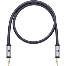 Klinke Audio Anschlusskabel [1x Klinkenstecker 3.5 Mm - 1x Klinkenstecker 3.5 Mm] 0.50 M Schwarz Ver