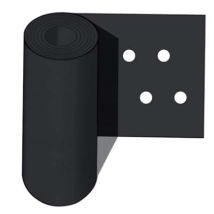 Eiffel - Foglia Polietilene Nera Foro Doppio Mm 0,06 Passo Cm 30x35 L.mt 1000 Ca H.cm 120