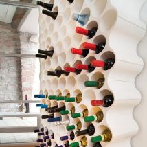 Koziol Botellero Negro Moderno 8 Botellas