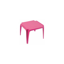 Tavolino Da Gioco In Plastica Fuxia Per Bambini - 55x50x44cm