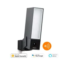 Netatmo, Telecamera Esterna Intelligente Con Sirena - Noc-s-ib- Wi-fi Nero