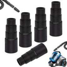 5pcs Adaptateur Tuyau Aspirateur,adaptateur Réducteur Aspirateur Connecteur De Tuyau D'Aspirateur Pour Aspirateur Ponceuse Scie Sauteuse Perceuse 