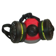 Máscara de silicona reutilizable Climax 756 A1 B1 E1 K1 – Protección contra vapores y gases – Con 2 filtros combinados