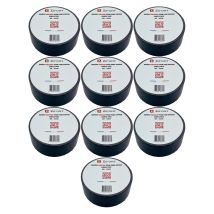 10 Rouleaux Adhésif Membrane Pare-vapeur Simple Face 40m X 60mm - Zifort
