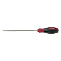 Kraftwerk – Limas redondas ergokraft de alta calidad para metal y madera – Cromo mate – 0,22 kg