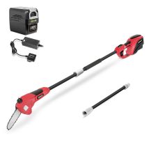 Pack 40v Schnurlose Teleskop-hochentaster, 10' Stange, 2ah Akku Und Ladegerät, Gurtzeug, 1 Verlängerungsstange 75cm Greencut Pack Pp400l