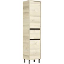 Pelipal Midischrank Quickset 393 Polar Pinie/akzent Quarzgrau 35 Cm Midischrank
