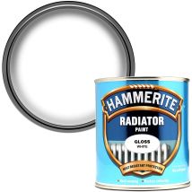 Radiator Paint Gloss White 500ml - Hammerite