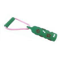 Massaggiagengive in gomma con fune – 18,5x5,5 cm – Gioco per cani con suono – GNCPETS