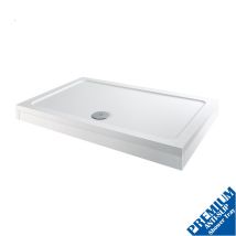 Podium - 1400 X 900mm Shower Tray Rectangular Easy Plumb Premium Anti-slip Free Waste