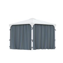 La Maison Du Jardin - Canopia Set Di Tende Per Gazebo Palermo E Milano 3.7x2.2 M