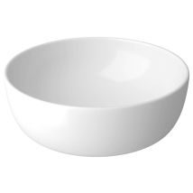 Cersanit Moduo - Lavabo Da Appoggio, Diametro 40 Cm, Senza Troppopieno, Bianco K116-048