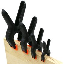 Pinces À Ressort En Nylon – Lot De 8 Unités (2′′, 3′′, 4′′, 6′′) Pour Menuiserie, Bricolage Et Studio Photo