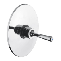 Flussometro Temporizzato Wc Da Incasso Con Comando A Leva Antisvitamento 3/4' Serie Modern Idral 08067-34 Cromato - Ottone