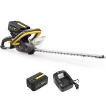 Gt Elec - Taille-haies Sans Fil À Batterie, 40 V + Batterie 4 Ah + Chargeur