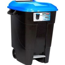 Industrias Tayg - Tayg Contenedor Eco Tayg 100 L C/pedal Ng/azul 421020 , Contenedor Eco Tayg 100 L C/pedal Ng/azul 421020