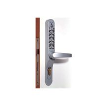 Lokod – Teclado de código mecánico Keylex para puertas de 25 a 55 mm – 4000 combinaciones – Instalación rápida