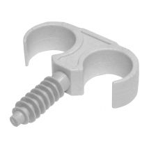 10er Pack Doppel-kompressionsschellen Pvc Hta D.16 Für Pro Rohr Quick Plomberie