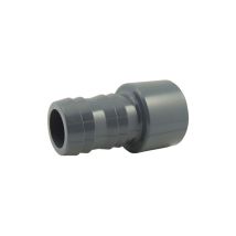 Codital - 40mm Druckschlauchtülle, 40mm Außengewinde, 32mm Innengewinde, Pn16, Zum Kleben