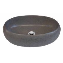 Mosavit - Thai Lavabo Sobre Encimera De Cemento Gris - Ref: Msv-thaig
