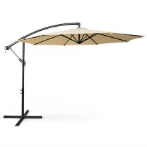 Garten-sonnenschirm Aster Uv-schutz Beige Gewicht 12,1 Kg L300 X B300 X H245 Cm