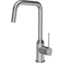 Quadron Natalie Q Line Rubinetto Cucina Acciaio Spazzolato
