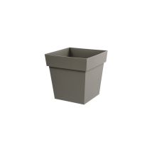 Pot Toscane Carre 38 Litres - 13627 Br T Col Taupe