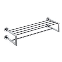 Sapho - X-round - Doppelhandtuchablage, Länge 66 Cm, Verchromt Xr416