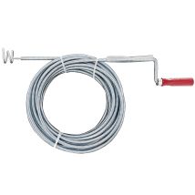 Spirale Stura Lavandini Scarichi Pulizia Tubazioni Sturatubi 10mt Ribimex