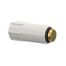 Flamco Tapón De Construcción Con Rosca De Latón, Blanco G1/2a Plástico, Ms, F22307